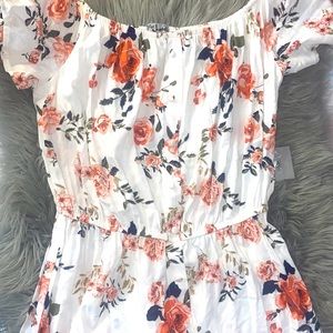 Floral maxi dress